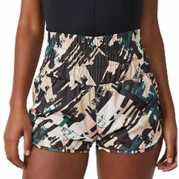 FP Movement by Free People Pants - Free People Movement Medium High Rise Athletic Running Shorts Active Wear 0002